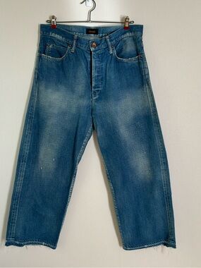 Chimala Woman Wide Leg Ankle length Jean 27 (32” waist)